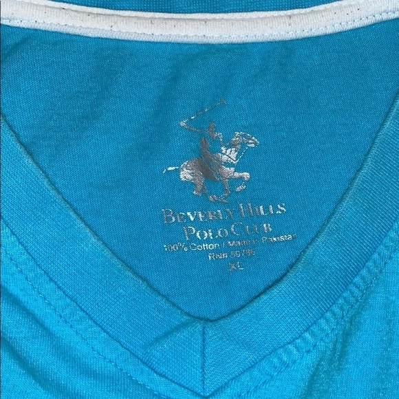 Beverly Hills Polo Club Shirt, sz Extra Large - Picture 2 of 5